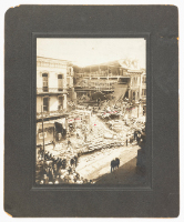 Wreck of the Crystal Hall in London, 1907