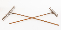 Pair of Garden Rakes