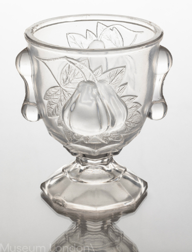 Glass Sugar Bowl (Baltimore Pear)