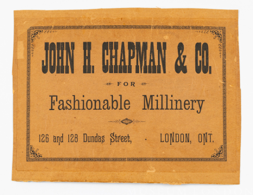 John H. Chapman & Co. Hatbox