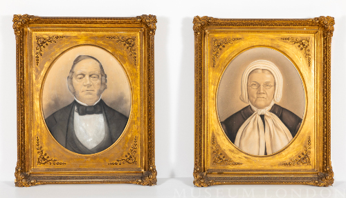 Annie and Samuel Peters Portraits