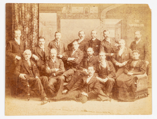 Photograph - Staff of London Collegiate Institute in 1897 or 1898