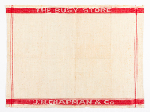 "J. H. CHAPMAN & CO"  DIsh Towel