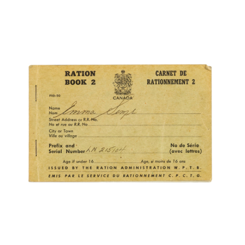 Ration Book 2 LN 215104