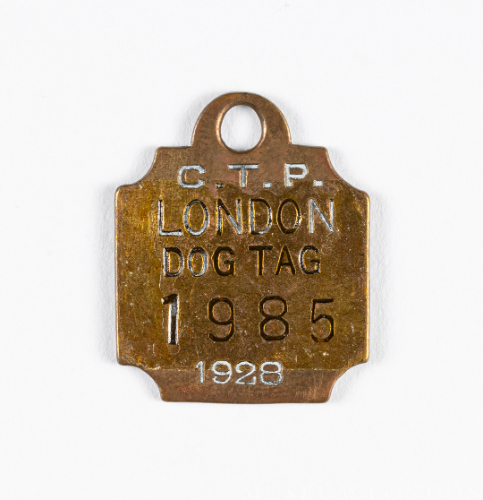 Dog License Tag (1928)