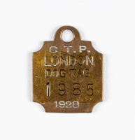 Dog License Tag (1928)