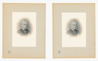 Pair of Photo Portraits of Sir John Carling