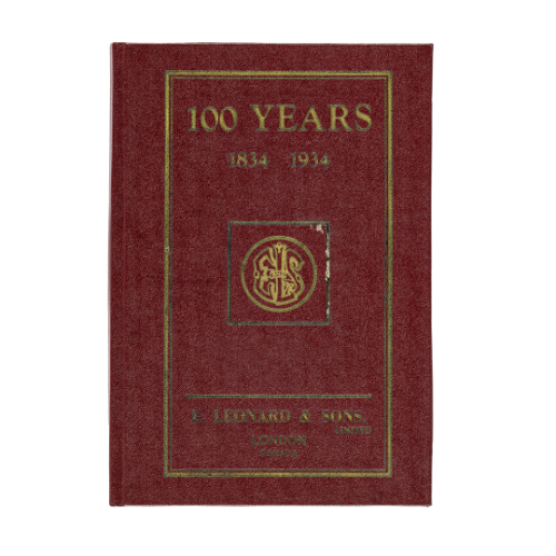 "100 Years 1834-1934"  (E. Leonard and Sons)