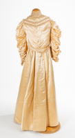 Cream SIlk Wedding Dress