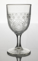 Glass Goblet (Nova Scotia Raspberry and Shield)