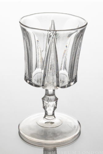 Glass Goblet (Loop and Pyramid)