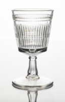 Glass Goblet (Prism Stem)