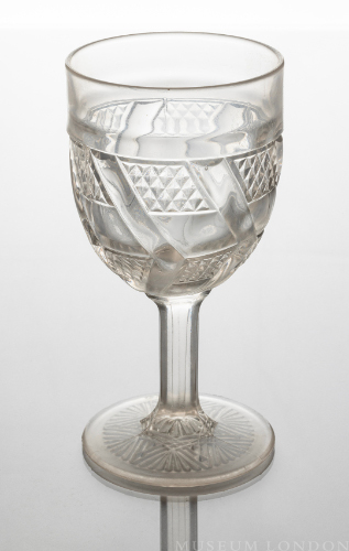 Glass Goblet (Mitered Diamond Point)