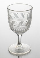 Glass Goblet (Ribbon Band with Pendants)