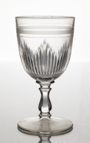 Glass Goblet (Banded)