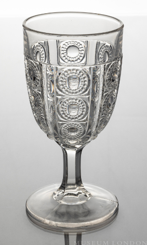 Glass Goblet (Paneled Jewel)