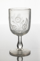 Glass Goblet (Clover and Daisy)