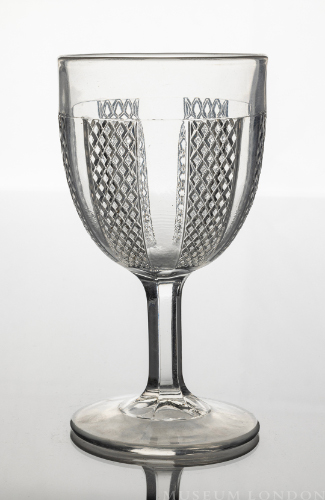 Glass Goblet (Flat Diamonds)