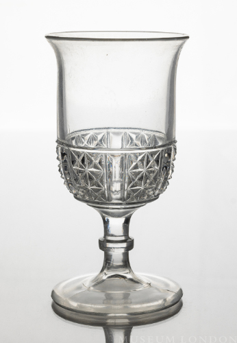 Glass Goblet (Heavy Paneled Finecut)