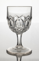 Glass Goblet (Recessed Walls with Block Band)