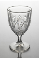 Glass Goblet (Fleur-de-lis)