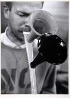 IN THE CHLO STUDIO.  GREG CURNOE, OCTOBER 1966