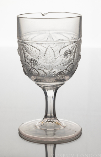 Glass Goblet (Blackberry)