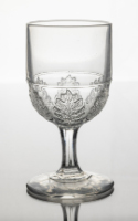 Glass Goblet (Pressed Leaf)