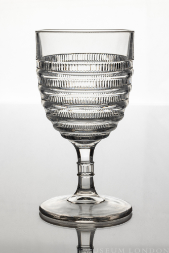 Glass Goblet (Beehive)