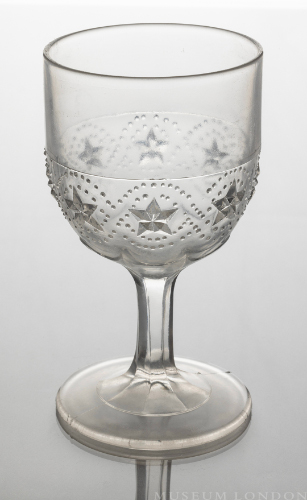 Glass Goblet (Dewdrop with Stars)