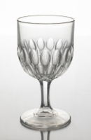 Glass Goblet (Almond Thumbprint)