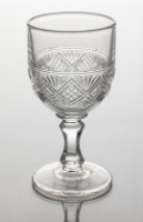 Wine Glass (Diamond Sunburst)