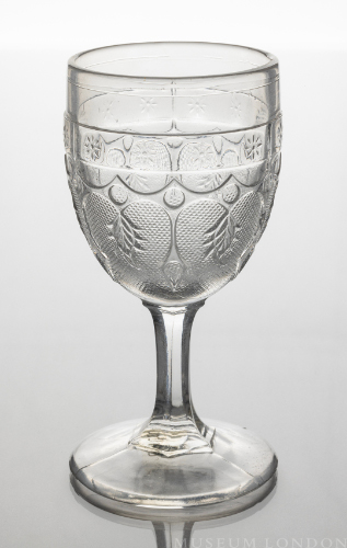 Wine Glass (Leaf and Dart)