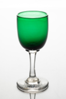 Green Cordial Glass