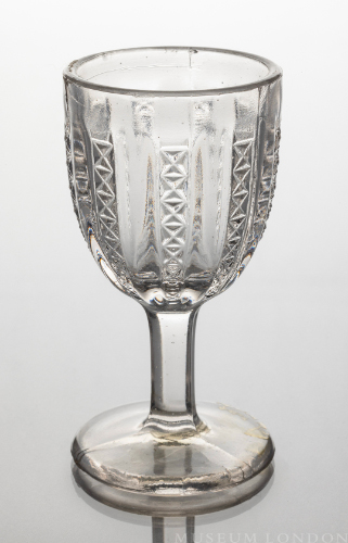 Cordial Glass (Stars and Stripes)