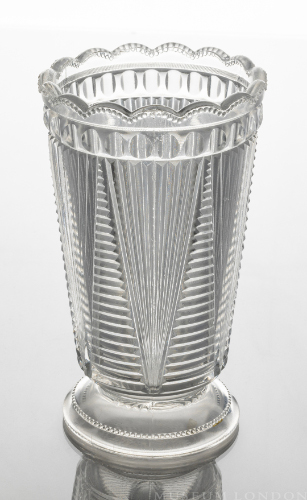Glass Celery Vase (Adonis / Washboard)