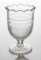 Clear Drinking Glass (Drapery / Lace)