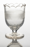 Clear Drinking Glass (Ripple Band)