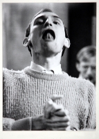 IN THE CHLO STUDIO.  BILL EXLEY, ART PRATTEN, OCTOBER 1966