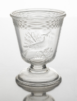 Glass Spoon Holder (Cardinal / Blue Jay)
