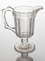 Glass Cream Pitcher (Zipper / Cobb)