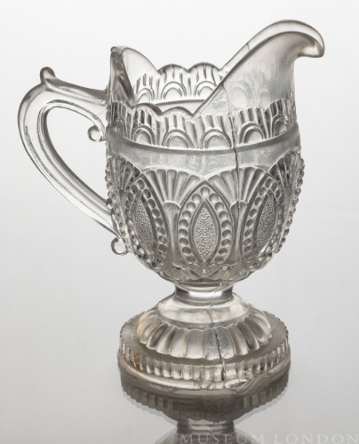 Glass Cream Pitcher