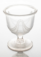 Glass Sugar Bowl (Canadian Drape)