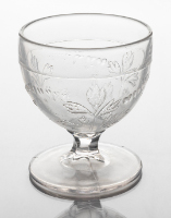 Glass Sugar Bowl (Bleeding Heart)