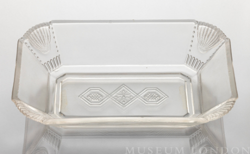 Glass Relish Dish