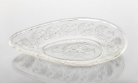 Glass Relish Dish (Thistle)