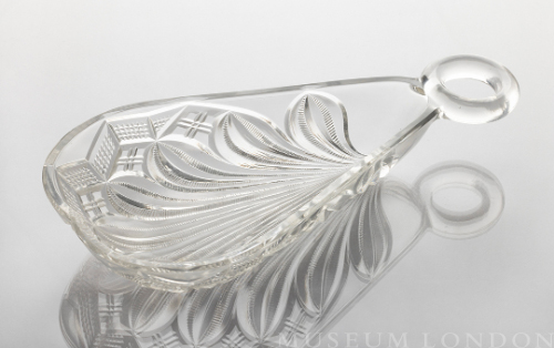 Glass Relish Dish