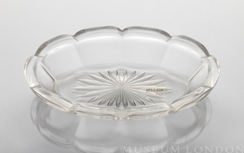Glass Relish Dish (Colonial)