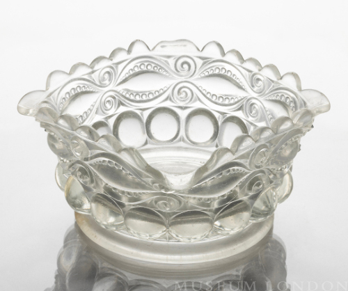Glass Relish Dish (Eyewinker)
