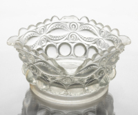 Glass Relish Dish (Eyewinker)